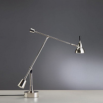 BUQUET - Lampe &agrave; poser/Argent