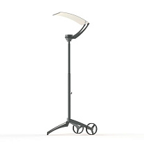 Equix N° 1; Toughened borosilicate glass Built-in LED 4000°K neutral white Plug 42W; Silk grey