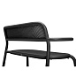 105276 Ton Fatboy Металлическая скамья чёрного цвета — фото 1