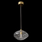 Светильник подвесной Crystal Lux FORMLESS SP1 TRANSPARENT — фото 3