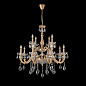 Люстра Crystal Lux ELIZABETH SP8+4 BRASS — фото 1