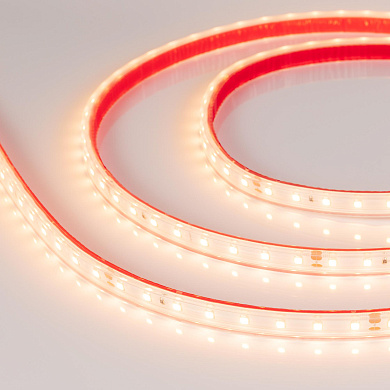 024519(2) Arlight Лента герметичная RTW-PS-A80-10mm 24V Warm3000 (6 W/m, IP67, 2835, 5m)