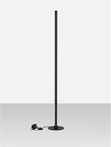 Sandy Black Aluminium Profile 40 Watt 220-240Volt IP20 Cable Length:180 cm D:22 H:160 cm
