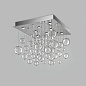 Metal Lux Bolero PL 8L 70 Square потолочный светильник с восемью лампами прозрачный; хром 253.380.01 — фото 1
