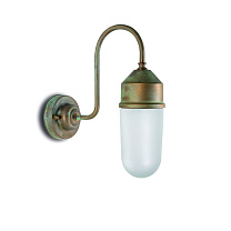Darsili 1950N - Rustic wall lamp - Moretti Luce old-nickel