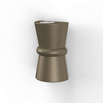 Duo N° 1; Toughened clear glass GU10 PAR16 LED 23W; Sandstone