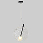 Светильник подвесной Crystal Lux FROZEN SP1 BLACK — фото 2