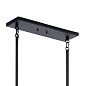 Ridgewood 59" 8 Light Linear Chandelier Textured Black люстра 44181BKT Kichler — фото 4