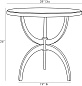5607 Dorey End Table Arteriors боковой стол — фото 8