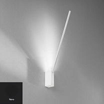 LAMPADA PARETE ASTA 80 10,56W 2700K  NERO