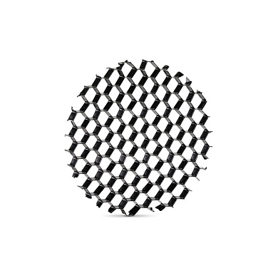 222608 Ideal Lux QUICK 15W / 21W HONEYCOMB honeycomb черный