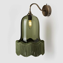 Vintage Bell Wall Light серо-зеленый