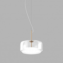 Подвеска JUBE G CRYSTAL WHITE MATT GOLD 2 L3302 CE