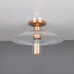 MLCF20 Mullan Lighting Calix накладной потолочный светильник с призматичным стеклянным плафоном
