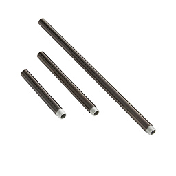 PIPE-171 Arteriors Brown набор из трёх трубок из тёмного никеля с мягким блеском