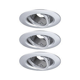 92110 Paulmann Recessed luminaire встраиваемый потолочный спот матовый хром