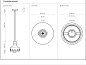 Подвесной светильник Zangra Ceilinglamp 132 бакелитовый — фото 1