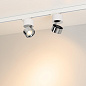 038118 Arlight Светильник SP-PLURIO-TRACK-4TR-R77-9W Warm3000 (WH-CHR, 36 deg, 230V) — фото 2