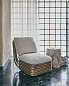 10106454 GUBI Bohemian 72 Collection Кресло Bohemian 72 Lounge Chair, Dedar Chevron 002 — фото 6