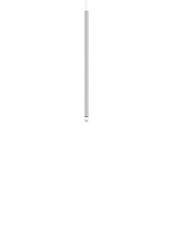 A-TUBE NANO MEDIUM 60CM PENDANT CHROME 2700K (350mA) O.C. 15