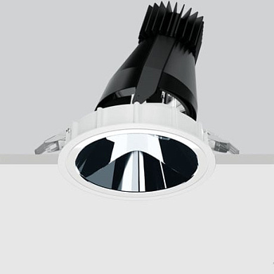 Встраиваемый в потолок светильник Reflex C.o.B. регулируемый round iGuzzini
