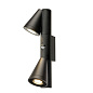 1008011 SLV T-TUBE WL GU10 double Sensor black настенный светильник — фото 1