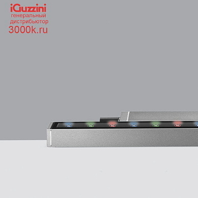 BJ21 Linealuce iGuzzini Mini - Wall-/Ceiling-mounted LED - 48V dc with DMX512-RDM control - L=1003mm - Wall Grazing Optic