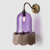 Vintage Bell Wall Light фиолетовый