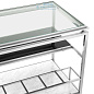 111403 Side Table Calvin polished stainless steel Eichholtz