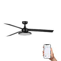 CRUISER TAK L Black fan 4000K TUYA