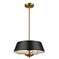 Luella 16" 3 Light Pendant Black подвесной светильник 52542BK Kichler — фото 7