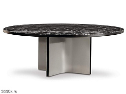Marvin Круглый мраморный обеденный стол Minotti