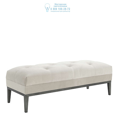 111352 Bench Cesare pebble grey Eichholtz