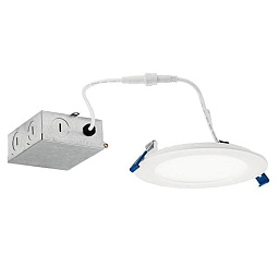 DLSL05R2790WHT Kichler Slim встраиваемый потолочный светильник с круглым корпусом