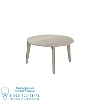СТОЛИК TEA TIME Ø 60CM SAND CERAMIC TAUPE GREY Royal Botania