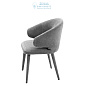 112066 Dining Chair Cardinale clarck grey Eichholtz