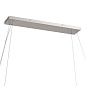 Rosalind 45.25" 12 Light Linear Chandelier Polished Nickel люстра 52492PN Kichler