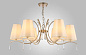 Люстра Crystal Lux RENATA SP6 GOLD — фото 3