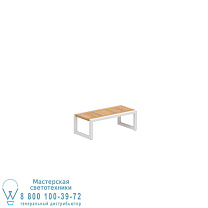 NINIX LOUNGE 40T БЕЛЫЙ С ВЕРХНЕЙ ЧАСТЬЮ ИЗ ТИКА Royal Botania