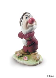 Фарфоровая статуэтка гнома из «Белоснежки» Grumpy Lladro 01009323