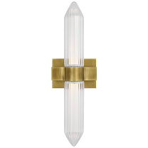 Langston Medium Bath Sconce гальваническая латунь