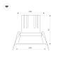 Встраиваемый круглый карданный светильник Arlight MS-FLOW-BUILT-R85-6W — фото 1