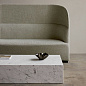 71009-002260 Audo Copenhagen Plinth Низкий журнальный столик 100x60 см, каррарский мрамор — фото 2