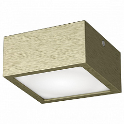 213921 Lightstar Zolla quad led-sq накладной потолочный светильник квадратной формы бронзового цвета