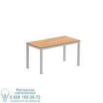 СТОЛ TABOELA 140X70CM БЕЛЫЙ С СТОЛЕШНИЦОЙ ИЗ ТИКА Royal Botania