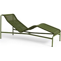 Palissade Cord Chaise Longue, сталь с порошковой окраской и шнур, оливковый