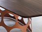 Jean botte Прямоугольный обеденный стол из массива дерева Porada