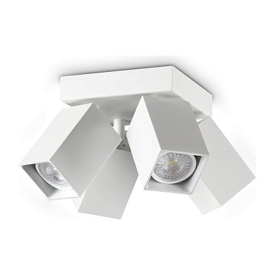 Потолочный светильник Dynamite PL4 SQUARE Ideal Lux 367446, белый