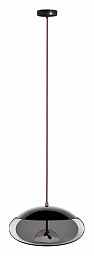 8134-D mini Loft It Knot подвесной светильник с цилиндрическим плафоном темного стекла