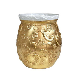 0003461-602 Villari Taormina корзина с золотыми деталями